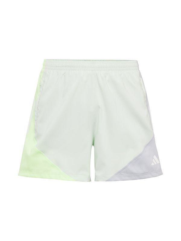 ADIDAS PERFORMANCE ADIDAS PERFORMANCE Športne hlače 'Own The Run'  siva / meta / svetlo zelena