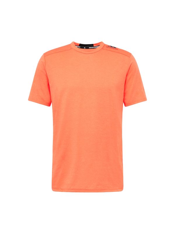 ADIDAS SPORTSWEAR ADIDAS SPORTSWEAR Funkcionalna majica 'Designed for Training'  mornarska / siva / temno oranžna / črna