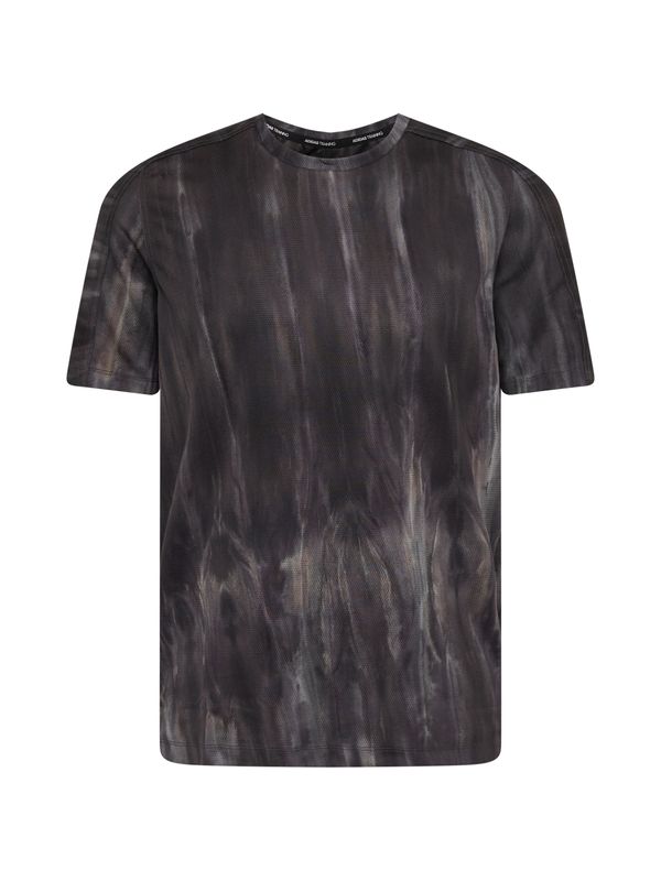 ADIDAS SPORTSWEAR ADIDAS SPORTSWEAR Funkcionalna majica 'Overspray Graphic'  antracit / bazaltno siva / temno siva / črna