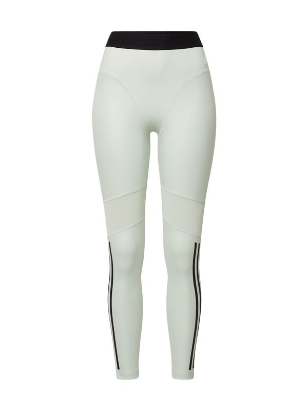 ADIDAS SPORTSWEAR ADIDAS SPORTSWEAR Športne hlače 'Hyperglam 3-Stripes'  pastelno zelena / črna / bela
