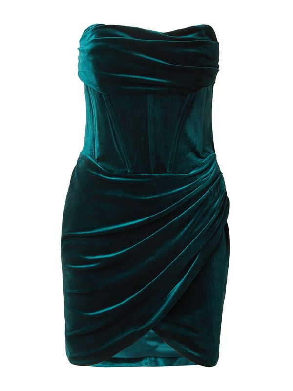 Bardot Bardot Koktejl obleka 'CLAUDETTE'  smaragd