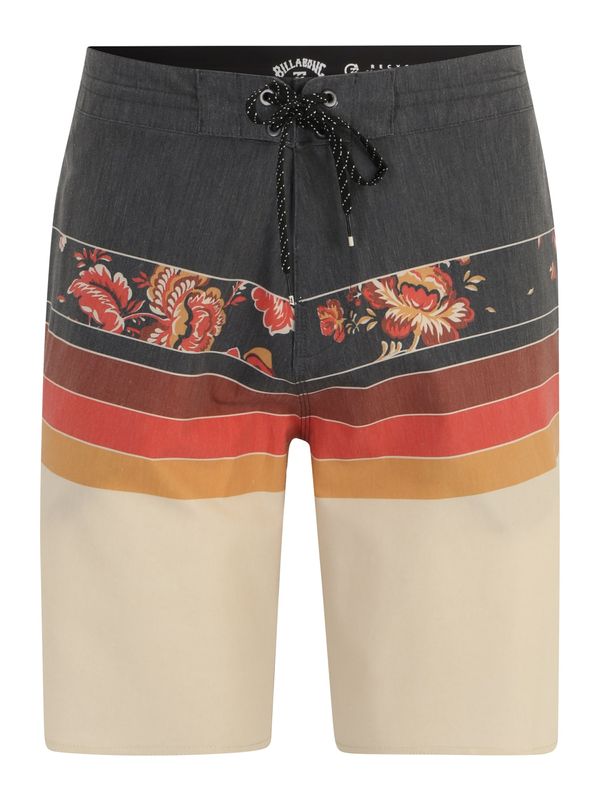 BILLABONG BILLABONG Kratke hlače za surfanje 'SPINNER'  bež / rjava / antracit / rdeča