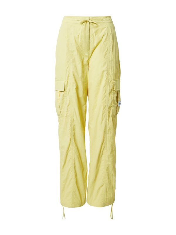 Calvin Klein Jeans Calvin Klein Jeans Kargo hlače  rumena