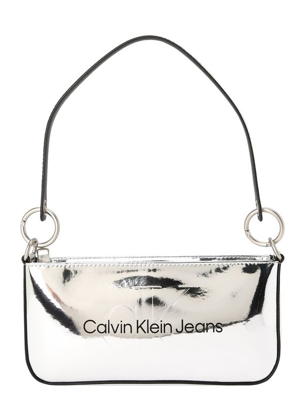 Calvin Klein Jeans Calvin Klein Jeans Torba za čez ramo  črna / srebrna