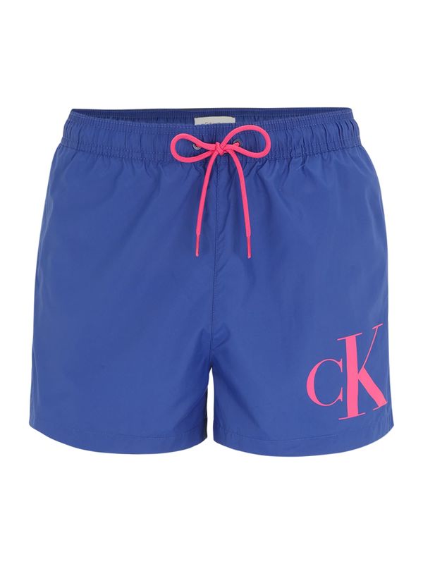 Calvin Klein Swimwear Calvin Klein Swimwear Kratke kopalne hlače  modra / roza
