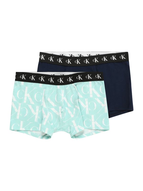 Calvin Klein Underwear Calvin Klein Underwear Kratke kopalne hlače  marine / svetlo modra / črna / bela