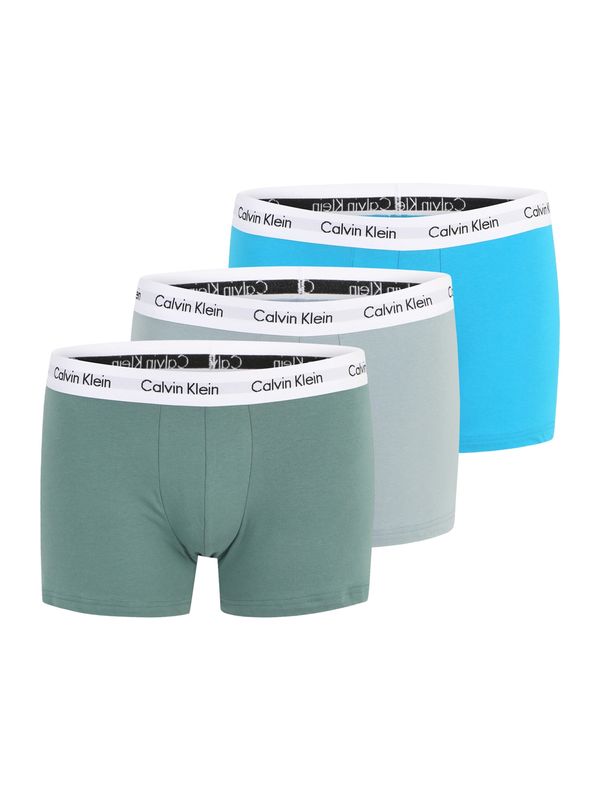 Calvin Klein Underwear Plus Calvin Klein Underwear Plus Boksarice  nebeško modra / dimno-siva / zelena