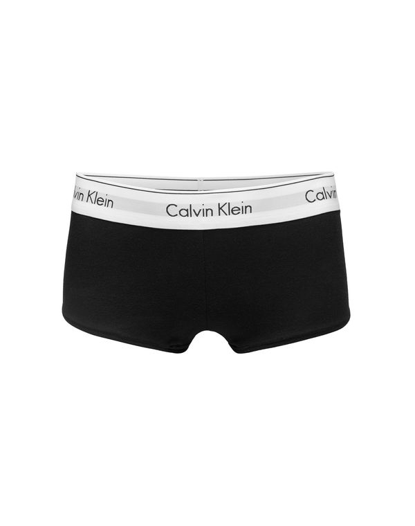 Calvin Klein Underwear Calvin Klein Underwear Spodnje hlače 'Boyshort'  svetlo siva / črna / bela