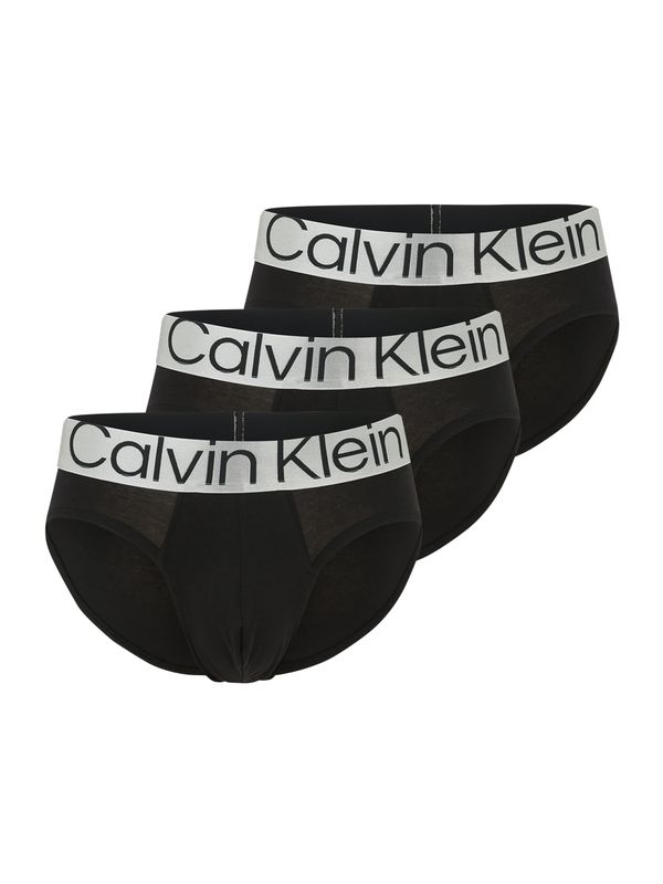 Calvin Klein Underwear Calvin Klein Underwear Spodnje hlačke  črna / srebrna