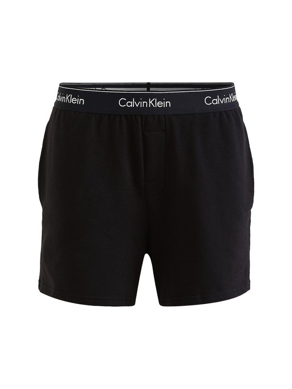Calvin Klein Underwear Calvin Klein Underwear Spodnji del pižame  črna / bela