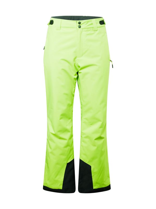 CMP CMP Outdoor hlače  svetlo zelena / črna