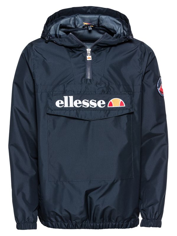 ELLESSE ELLESSE Prehodna jakna 'Mont 2'  mornarska / oranžna / svetlo rdeča / bela