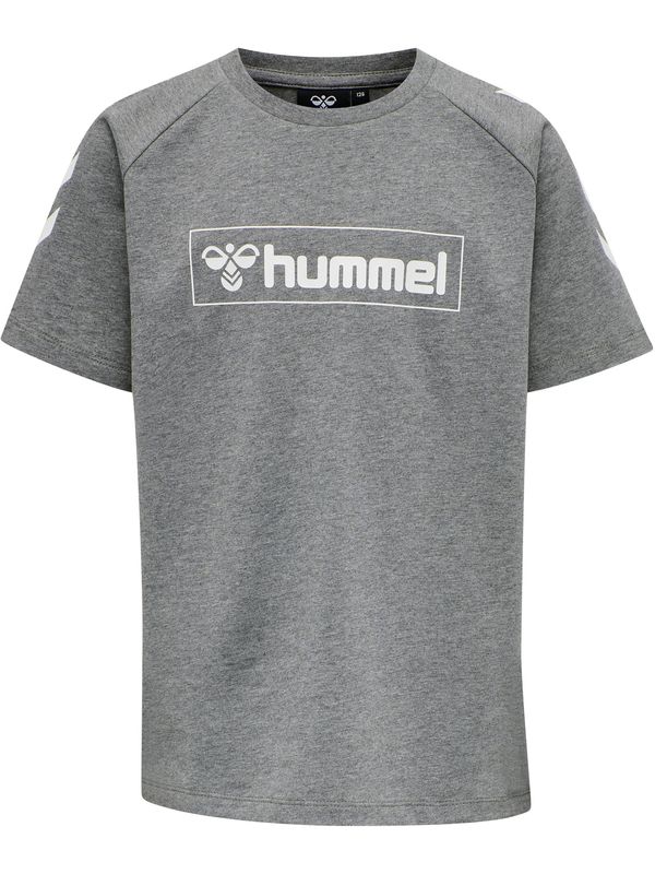 Hummel Hummel Funkcionalna majica  pegasto siva / bela