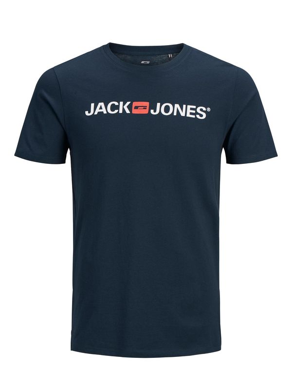 Jack & Jones Plus Jack & Jones Plus Majica  mornarska / melona / bela
