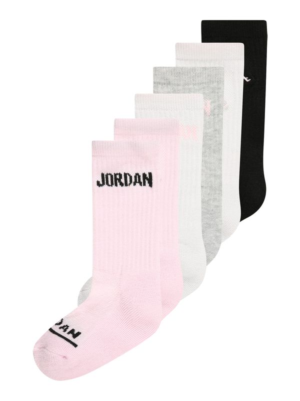 Jordan Jordan Nogavice  pegasto siva / rosé / črna / bela