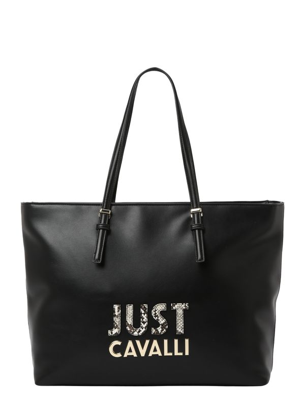 Just Cavalli Just Cavalli Nakupovalna torba  zlata / črna / bela
