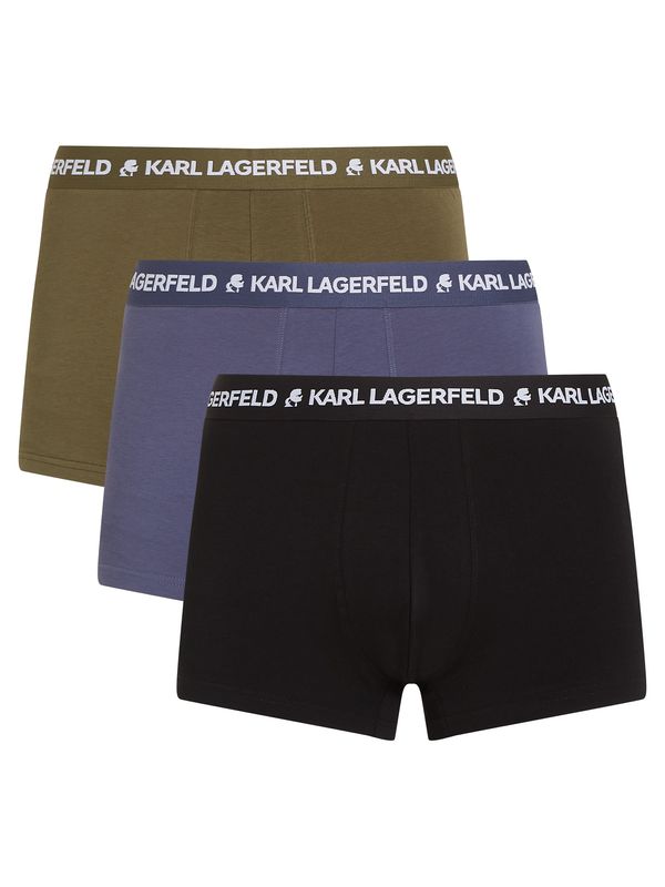 Karl Lagerfeld Karl Lagerfeld Boksarice  modra / kaki / bela