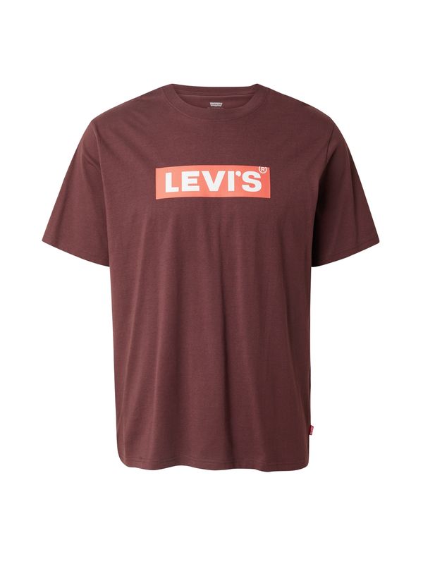 LEVI'S ® LEVI'S ® Majica  oranžna / burgund / bela