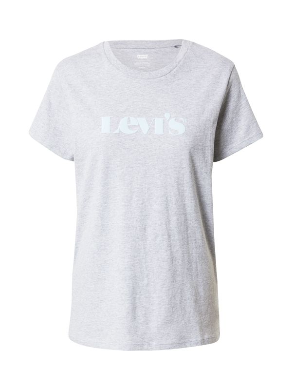 LEVI'S ® LEVI'S ® Majica 'The Perfect Tee'  svetlo modra / pegasto siva