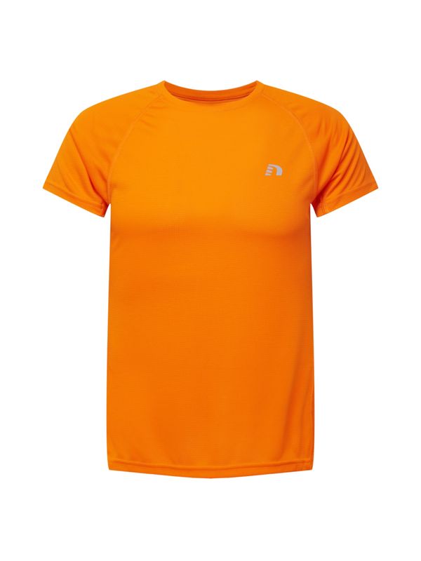 Newline Newline Majica  dimno-siva / neonsko oranžna