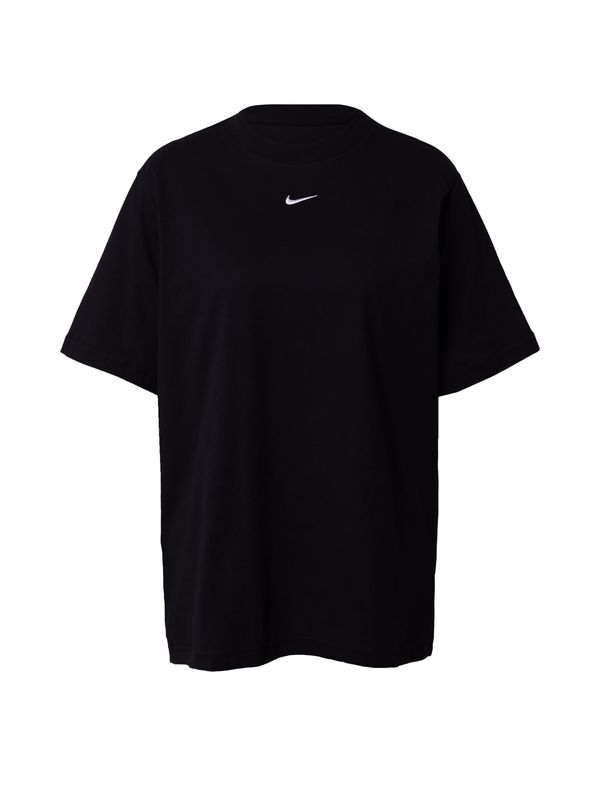 Nike Sportswear Nike Sportswear Majica 'Essentials'  črna / bela