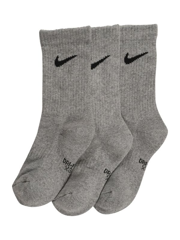 Nike Sportswear Nike Sportswear Športne nogavice  pegasto siva / črna