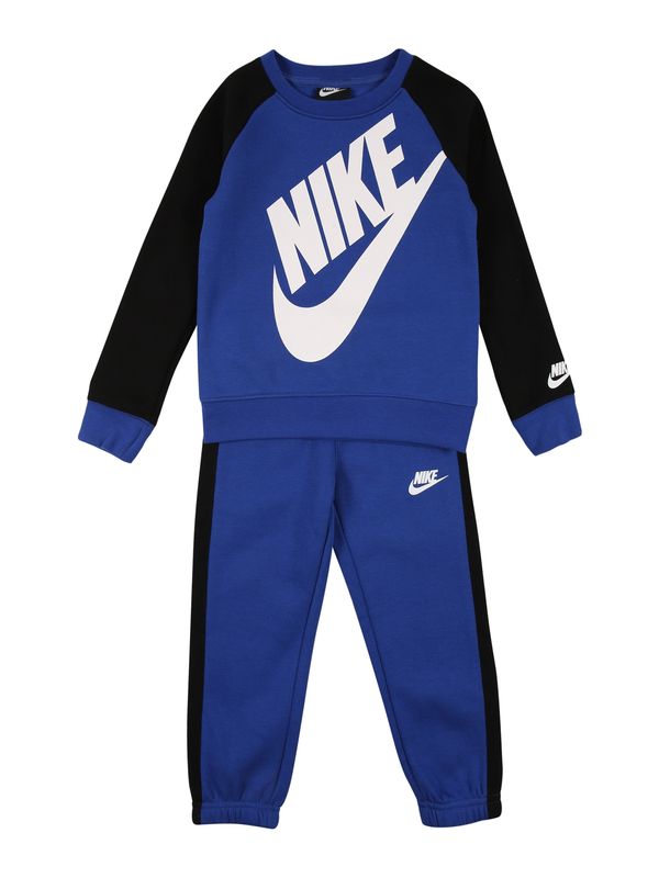 Nike Sportswear Nike Sportswear Trenirka za tek 'Futura Crew'  modra / črna / bela