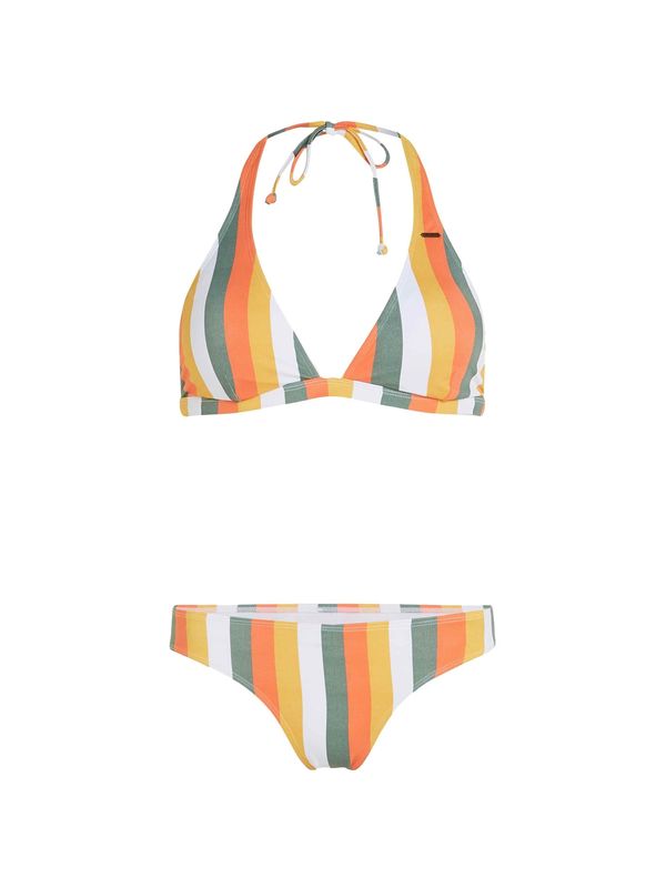 O'NEILL O'NEILL Bikini 'Marga Rita'  rumena / smaragd / oranžna / bela