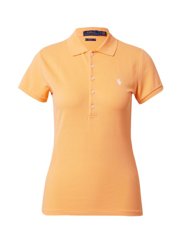 Polo Ralph Lauren Polo Ralph Lauren Majica  oranžna / bela