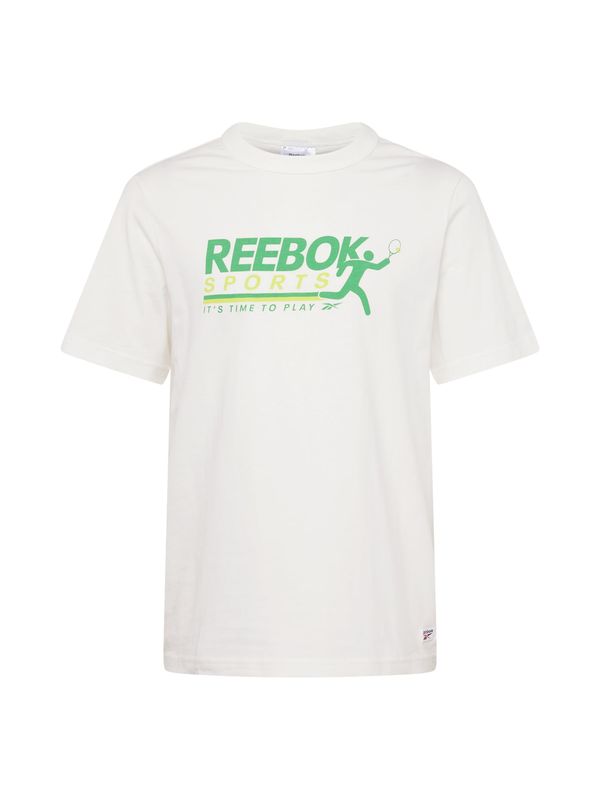 Reebok Reebok Funkcionalna majica  rumena / zelena / bela