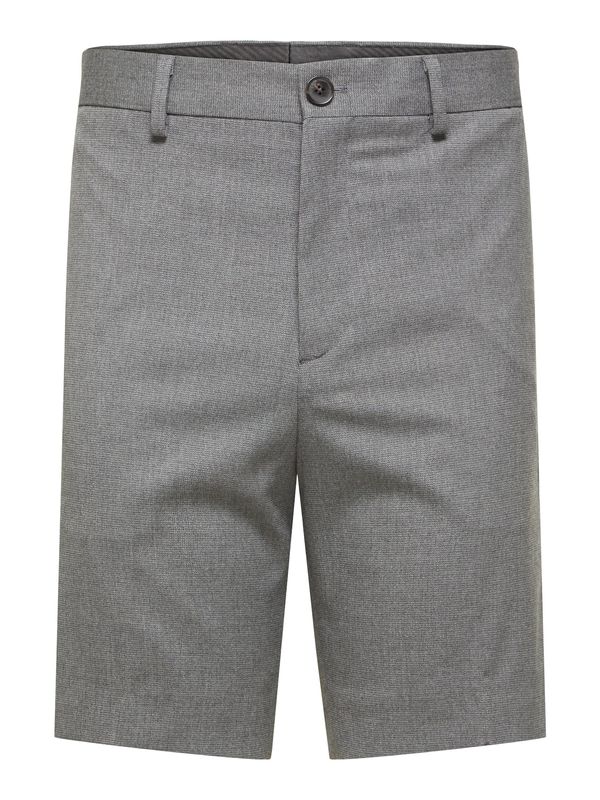 SELECTED HOMME SELECTED HOMME Chino hlače 'ADAM'  pegasto siva