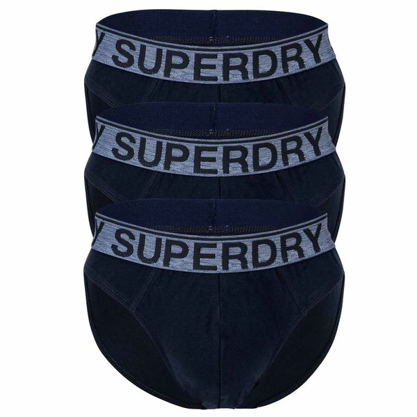 Superdry Superdry Spodnje hlačke  temno modra / siva