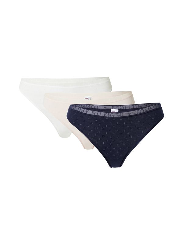 Tommy Hilfiger Underwear Tommy Hilfiger Underwear Tangice  kremna / nočno modra / bela