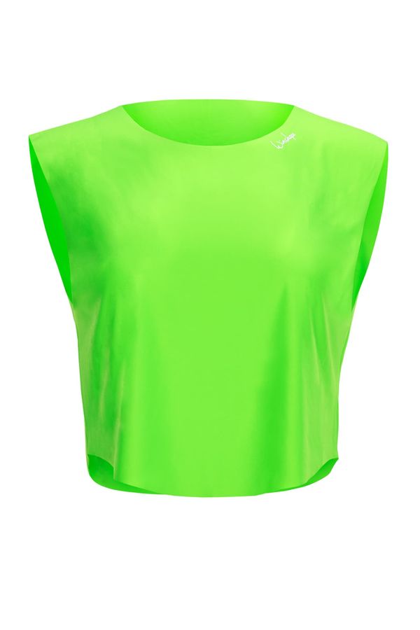 Winshape Winshape Športni top 'AET115'  neonsko zelena / bela