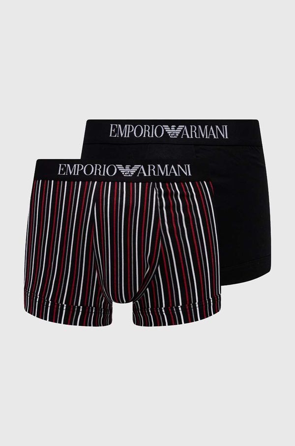 Emporio Armani Underwear Boksarice Emporio Armani Underwear 2-pack moški, rdeča barva