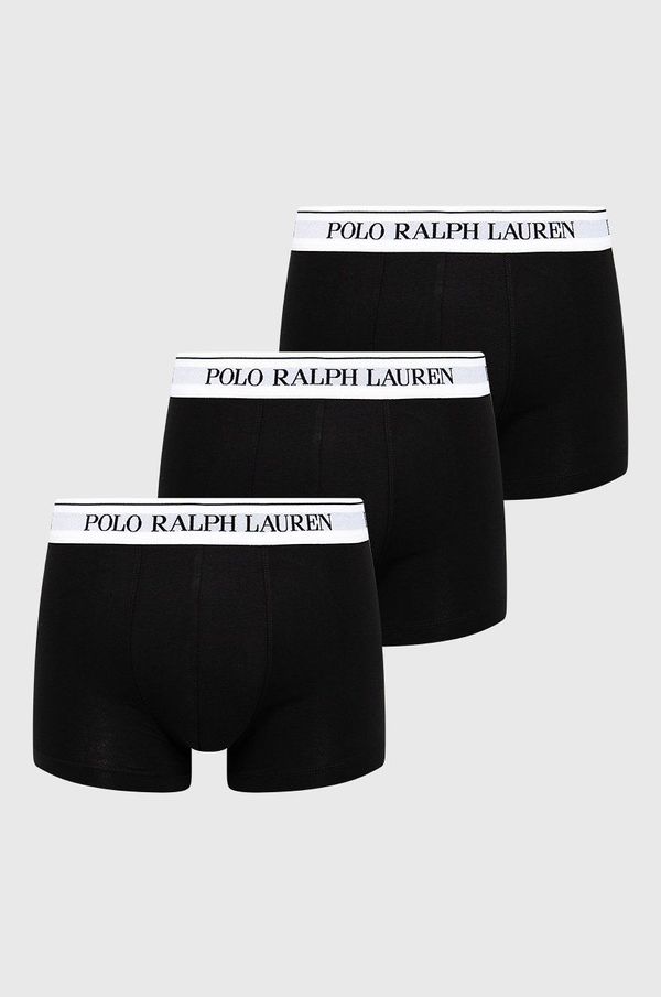 Polo Ralph Lauren Boksarice Polo Ralph Lauren moško, črna barva