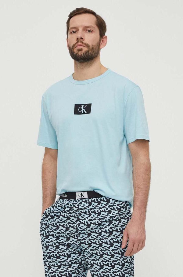 Calvin Klein Underwear Bombažen pižama t-shirt Calvin Klein Underwear