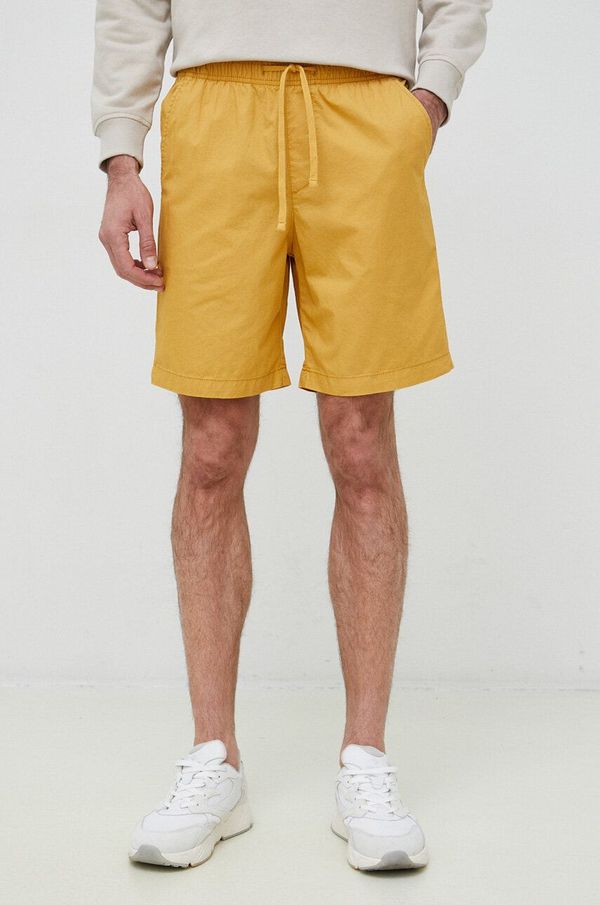 Gap Bombažne kratke hlače GAP rumena barva