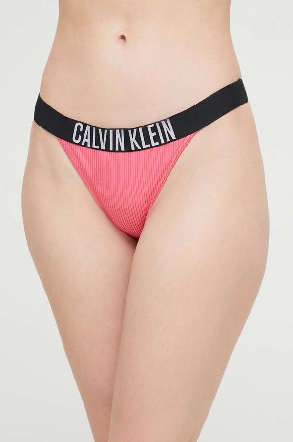 Calvin Klein Brazilke za kopanje Calvin Klein vijolična barva