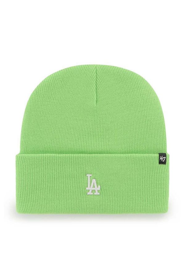 47brand Kapa 47brand Mlb Los Angeles Dodgers zelena barva