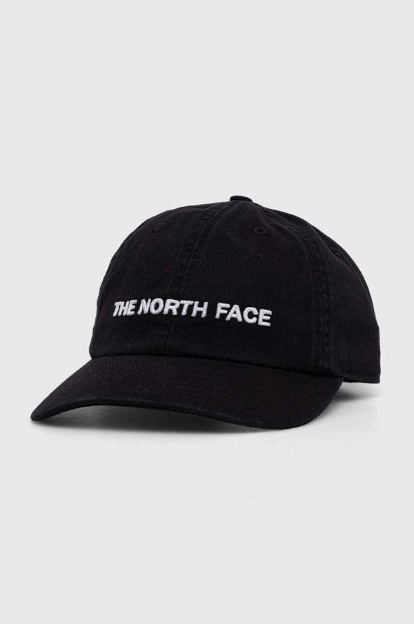 The North Face Kapa s šiltom The North Face črna barva