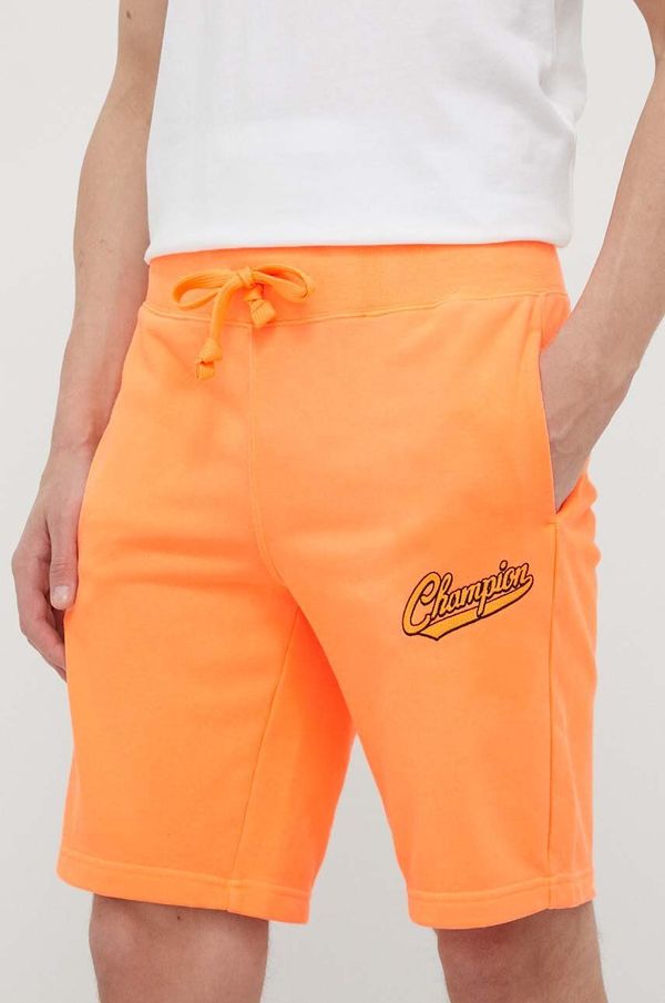 Champion Kratke hlače Champion moški, oranžna barva