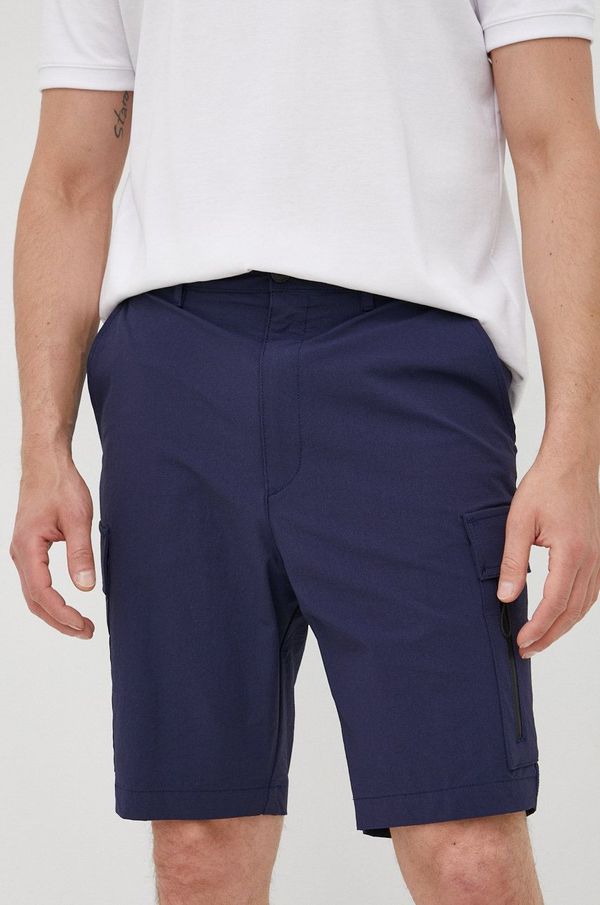 Hugo Kratke hlače HUGO moške, mornarsko modra barva
