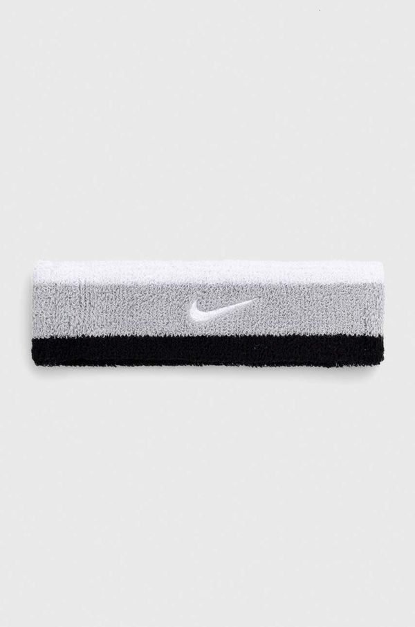 Nike Naglavni trak Nike siva barva