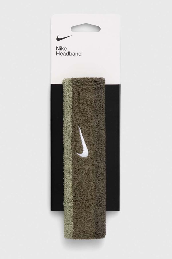 Nike Naglavni trak Nike zelena barva