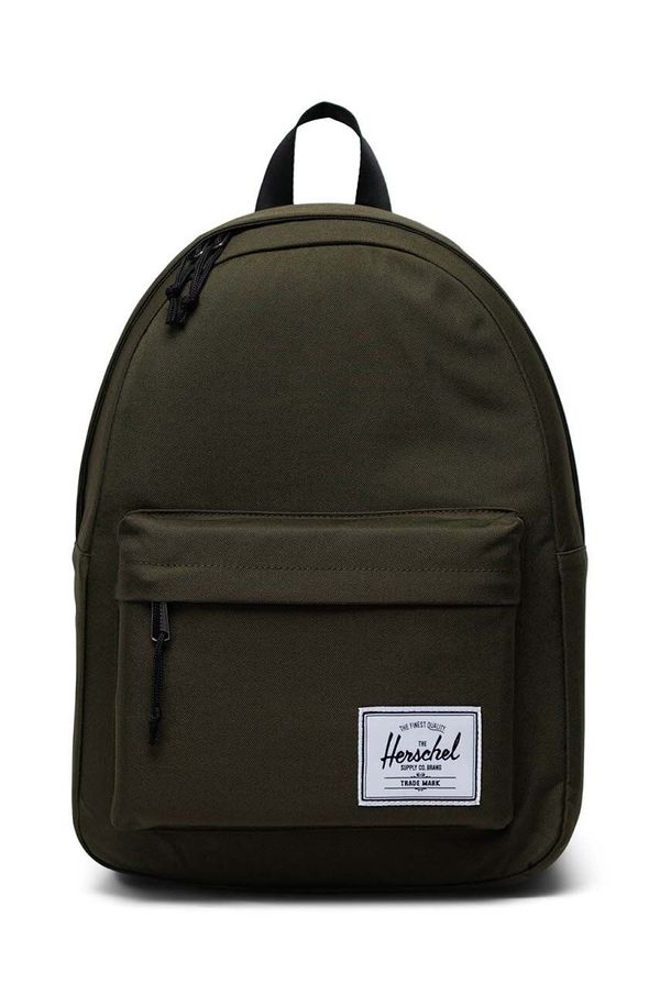 Herschel Nahrbtnik Herschel Classic Backpack zelena barva