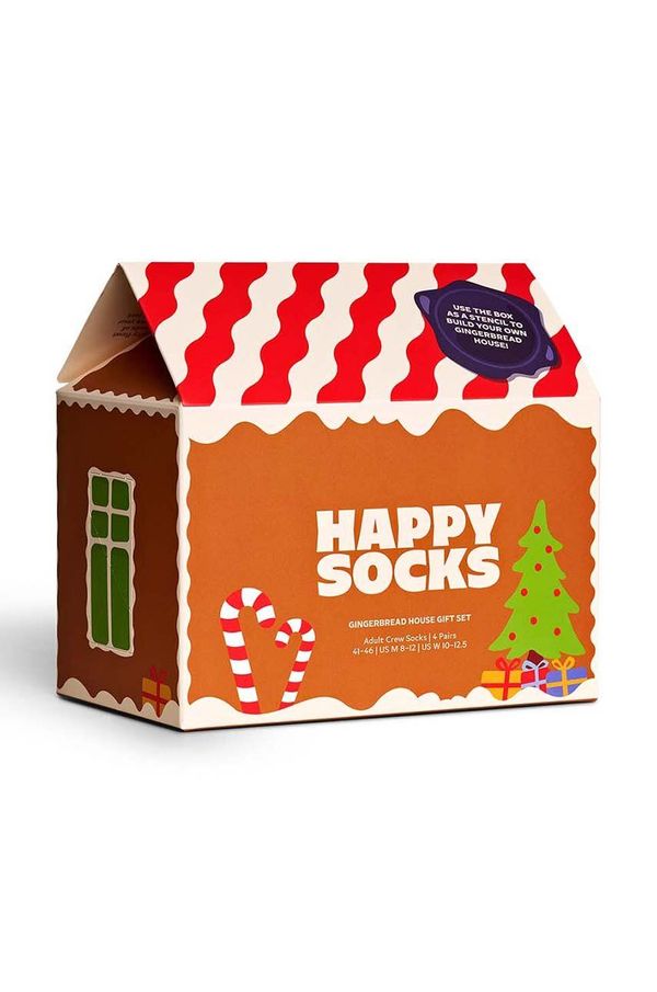 Happy Socks Nogavice Happy Socks Christmas 4-pack