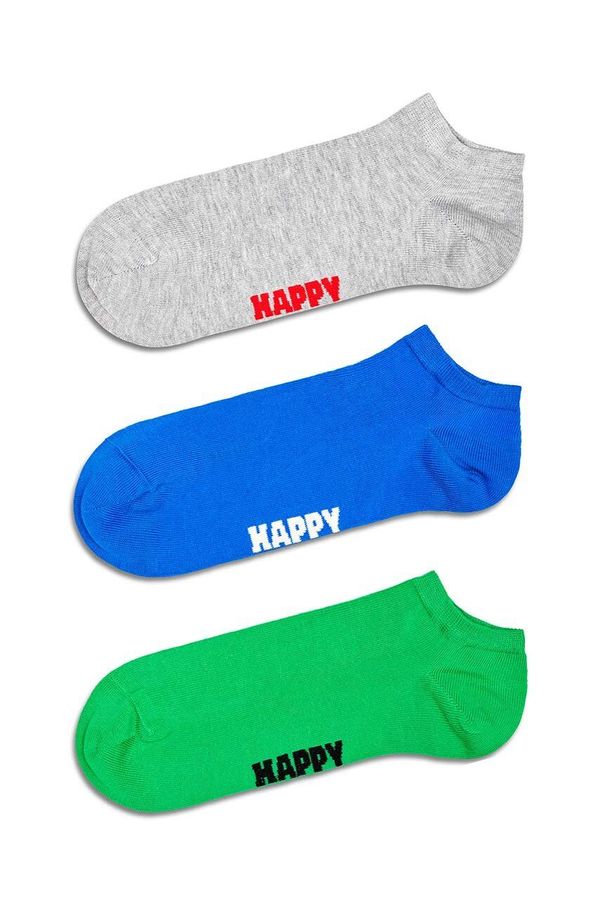 Happy Socks Nogavice Happy Socks Solid Low 3-pack