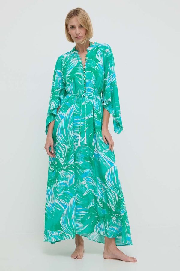 Melissa Odabash Obleka za na plažo Melissa Odabash zelena barva