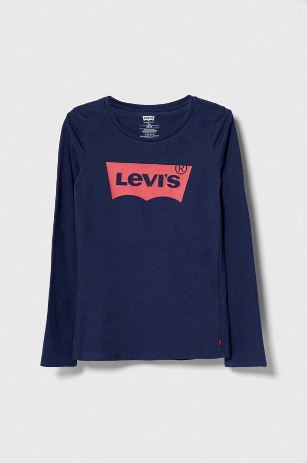 Levi's Otroška bombažna majica z dolgimi rokavi Levi's